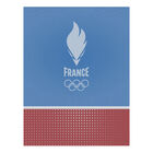 Torchon Equipe de France Bleu 60x80 100% coton, , hi-res image number 2
